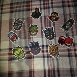 11 Thrasher stickers